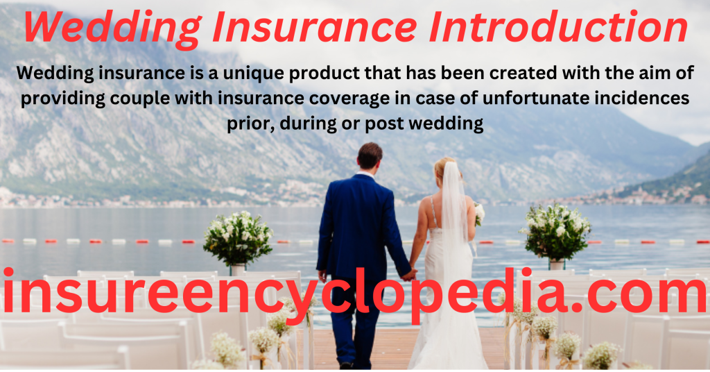 Wedding Insurance - Safeguard Your Big Day