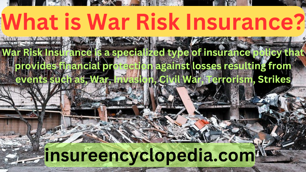 War Risk Insurance - Essential War Risk Protection