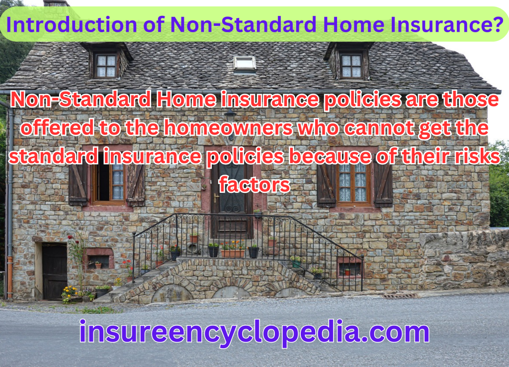 Non-Standard Home Insurance - Get Exclusive Customized Non-Standard Home Insurance for Your Property