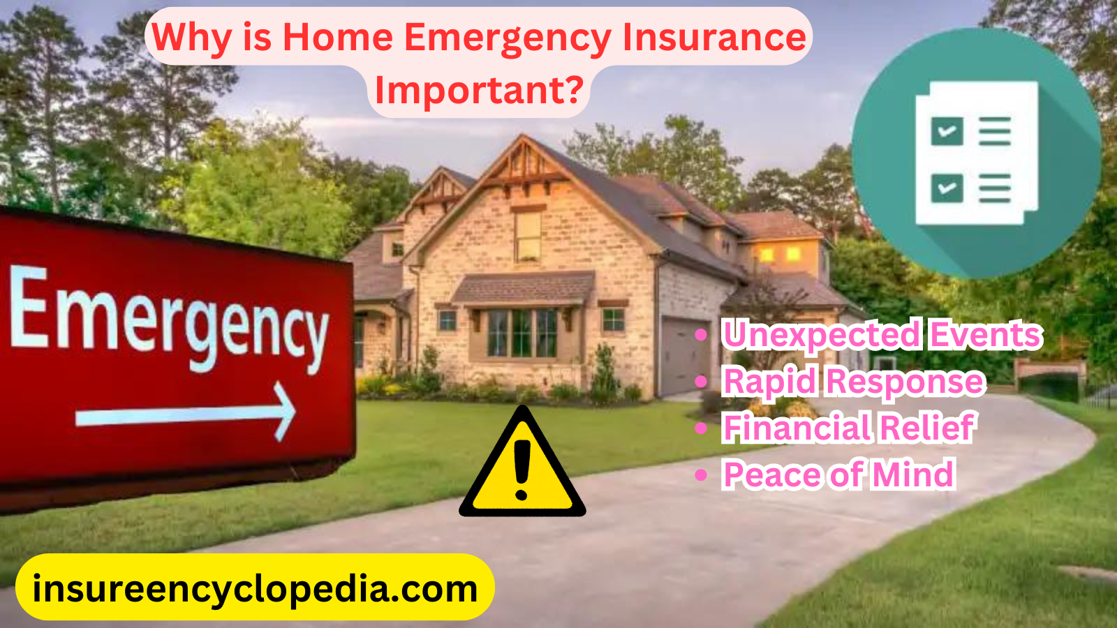 Home Emergency Insurance - Comprehensive Emergency Support